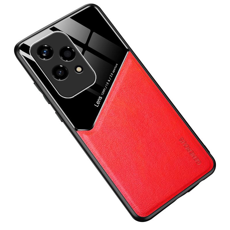 For Honor 200 Lite Case Leather Back Cover Precise Cutouts Shockproof Protection