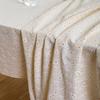 Linen Cotton Floral Daisy Tablecloth Photography Backdrop Cover Kitchen Decor