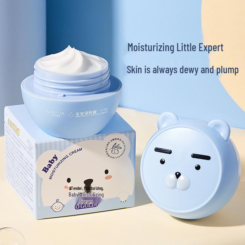 Agulia Baby Moisturizing Cream - Hydrating, Nourishing, Anti-Cracking for Kids 3-12 Years (Autumn/Winter)