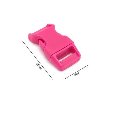 20mm Colorful Plastic Side Release Buckle