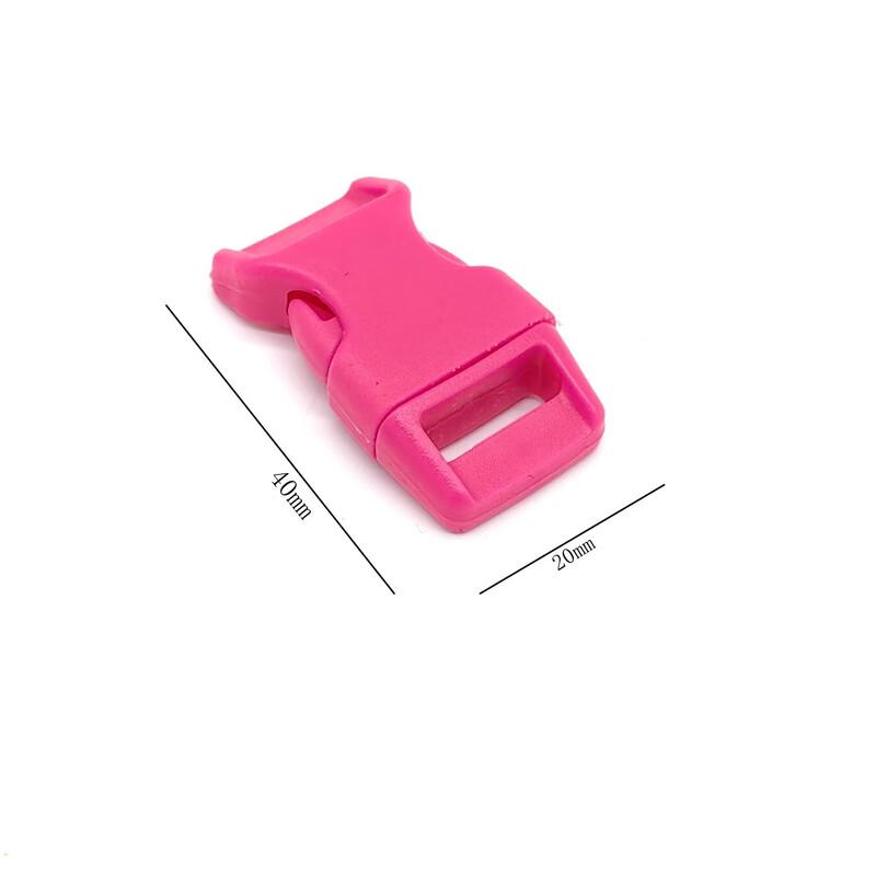 20-мм цветная пластиковая боковая пряжка
