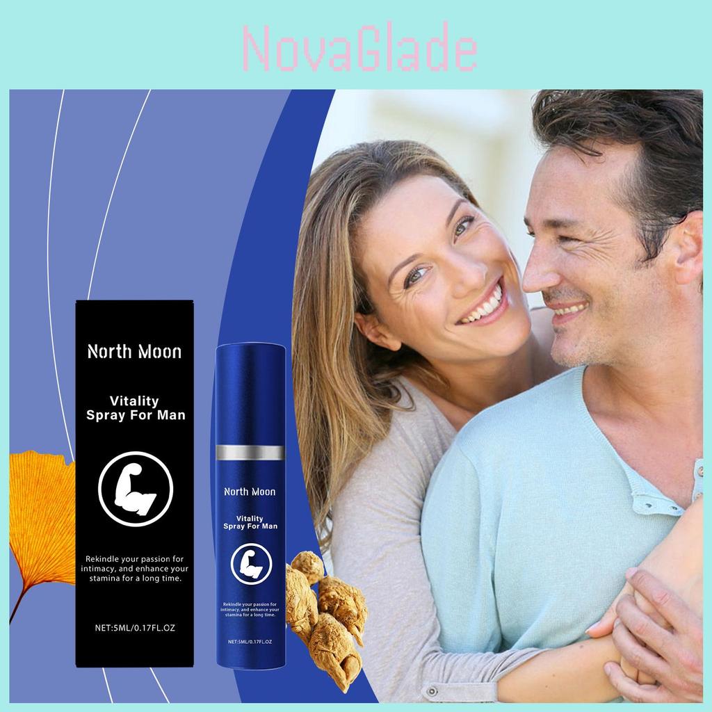 North Moon Men's Care Spray Energizing Long-lasting Moisturizing Body Treatment
