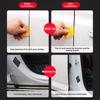 1 Roll Car Door Sealing Strip Noise Reduction Windproof Water-Resistant Self Adhesive Strong Stickiness Easy To Install Auto Door Rubber Seal Strip