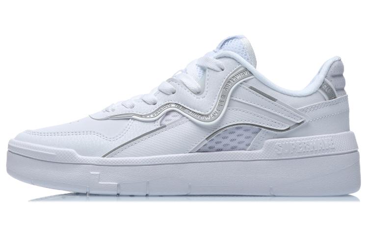 Li Ning Wave SPWV Lite Нескользящие, Износостойкие, Легкие, Дышащие Низкие Скейтборд-Кроссовки Женские AGCR048-1 36