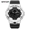 Sanda Luminous Unisex Multifunctional Casual Electronic Watch