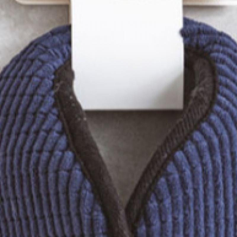 Daiso Solid Color Golden Earmuffs Navy