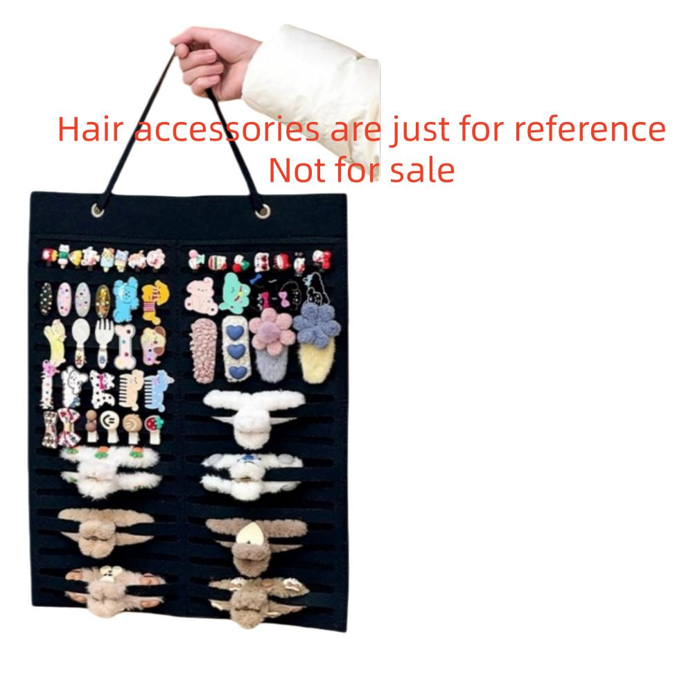 New Release Hanging Organizer Felt Storage Organizers For Kids Storing Hair Clips Hairpins Jewelry Perfect For Hanging Behind Doors