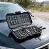 Compacts ratchets Tool Kit Featuring 50 Magnetic And Bidirectional ratchets System For Efficient Screw Driving In Tight