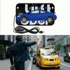 Taxi Sign Light Windshield Car LED Marker Lights with Strong Suction Cups USB-Powered Decoration Glow Letters Cards Board