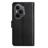 For Honor 400 Pro 5G (Global) Leather Wallet Case Butterfly Flower Imprinted Phone Cover with Strap