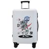 Teddy Bear Graffiti ABS Spinner Suitcase