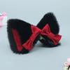 Kitten Hair Clip Cosplay Headwear Party Sexy Kitten Hair Clip with Bows Animation Hairpin for Live Show Role Play