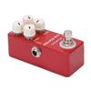 Distortion Effect Metal Shell Red True Bypass Foot Switch for Electric Guitar Bass