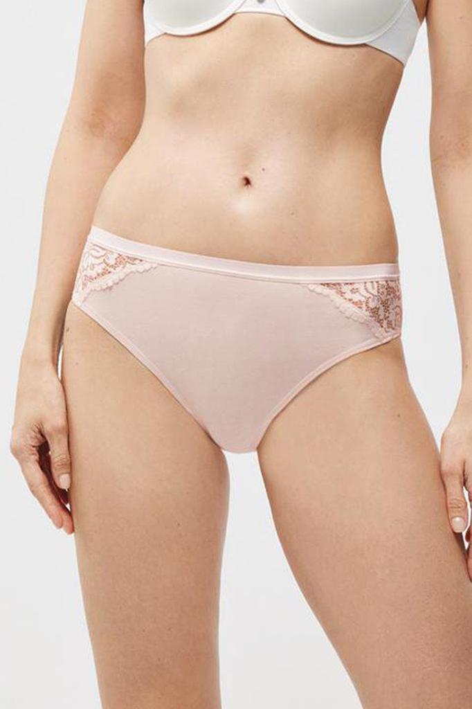YSABEL MORA Slip Midi Taglio Laser in Cotone Elasticizzato