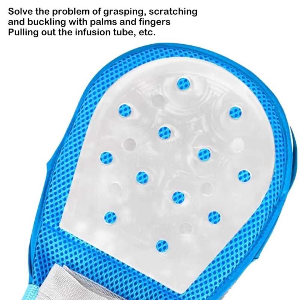 Verstellbare Kratzschutzhandschuhe Abnehmbare Handkontrollhandschuhe Fixierhandschuh Für ältere behinderte Menschen