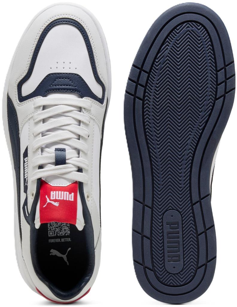 Puma Court Classic Street Unisex Sneakers White/navy/ash Grey