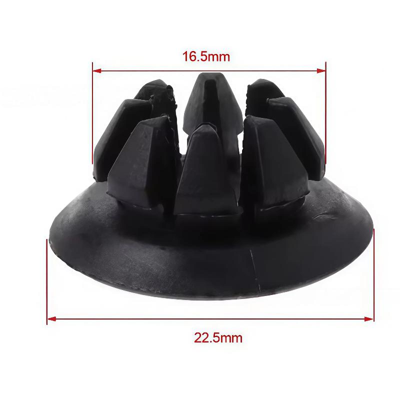 10Pcs Car Hood Support Rod Clamp Clip Plastic Bonnet Prop Fastener Replacement Retainer Clip For Vehicle Repair Accessories