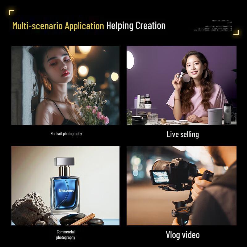 Sidande Q100lite 100W Photography Fill Light