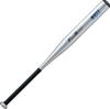 ZETT Softball Ne. 3 Bat Firebeat Metal (Super dural) 83cm 680g Průměrná Stříbrná (1300) BAT53453