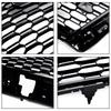 Honeycomb Mesh Front Bumper Grille Fit A3 8V 2017-2019 RS3 Style Black
