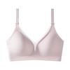 Soft Support Seamless Bra Women's Gathering Underwear Feminine Feel Thin Bra with Upper Support No Steel Ring Underbody Bra