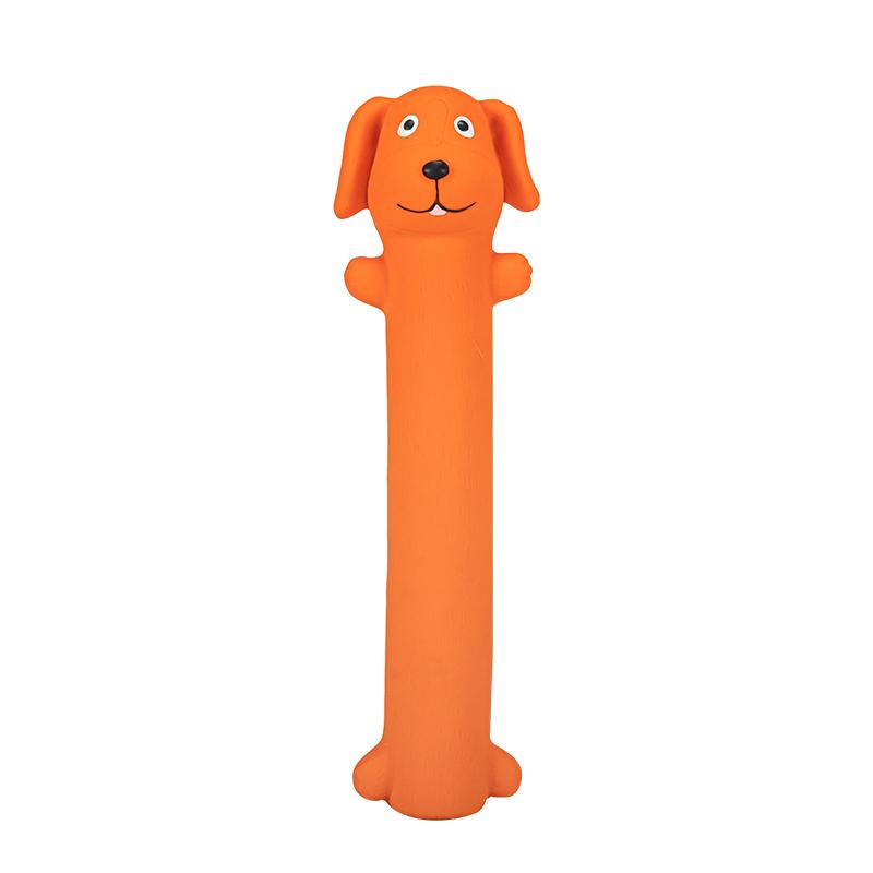 1 Pc Pet Rubber Sound-Producing Dog Toy Safe Easy Clean Chew Interactive Toy Suitable For Puppy Indoor Outdoor Training