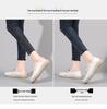 Damen Loafer im koreanischen Stil aus weichem Leder mit Metallschnalle - Herbst/Winter Lässige vielseitige Schuhe
