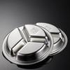 Sheng'erdun 304 Stainless Steel Multi-Compartment Meal Tray