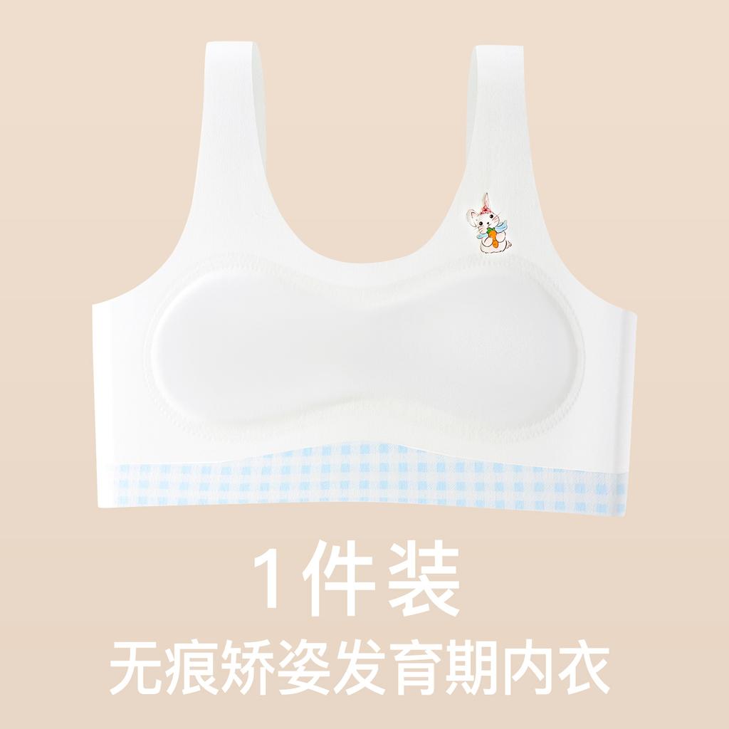 Girls' Underwear Development Period, One-year-old Girl Bra, Primary School Children's Small Vest, Girl Junior High School Seamless