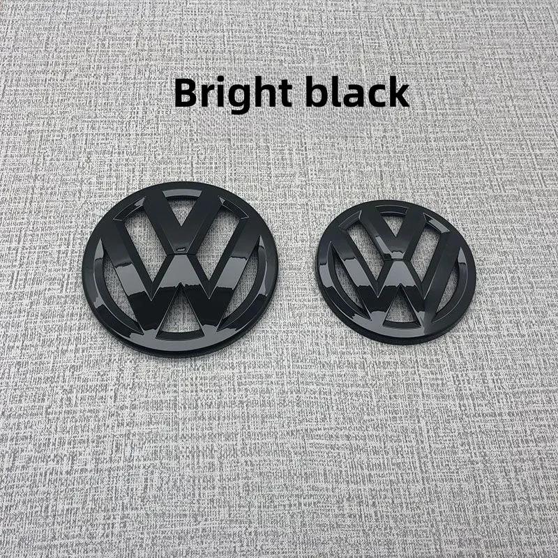 XJBRL1 For VW 2Pcs Car Front Grill/Rear Emblem Lid Covers Logo Sticker For Volkswagen VW GOLF 5 6 7 8 MK5 MK6 MK7 MK8 POLO Scirocco s
