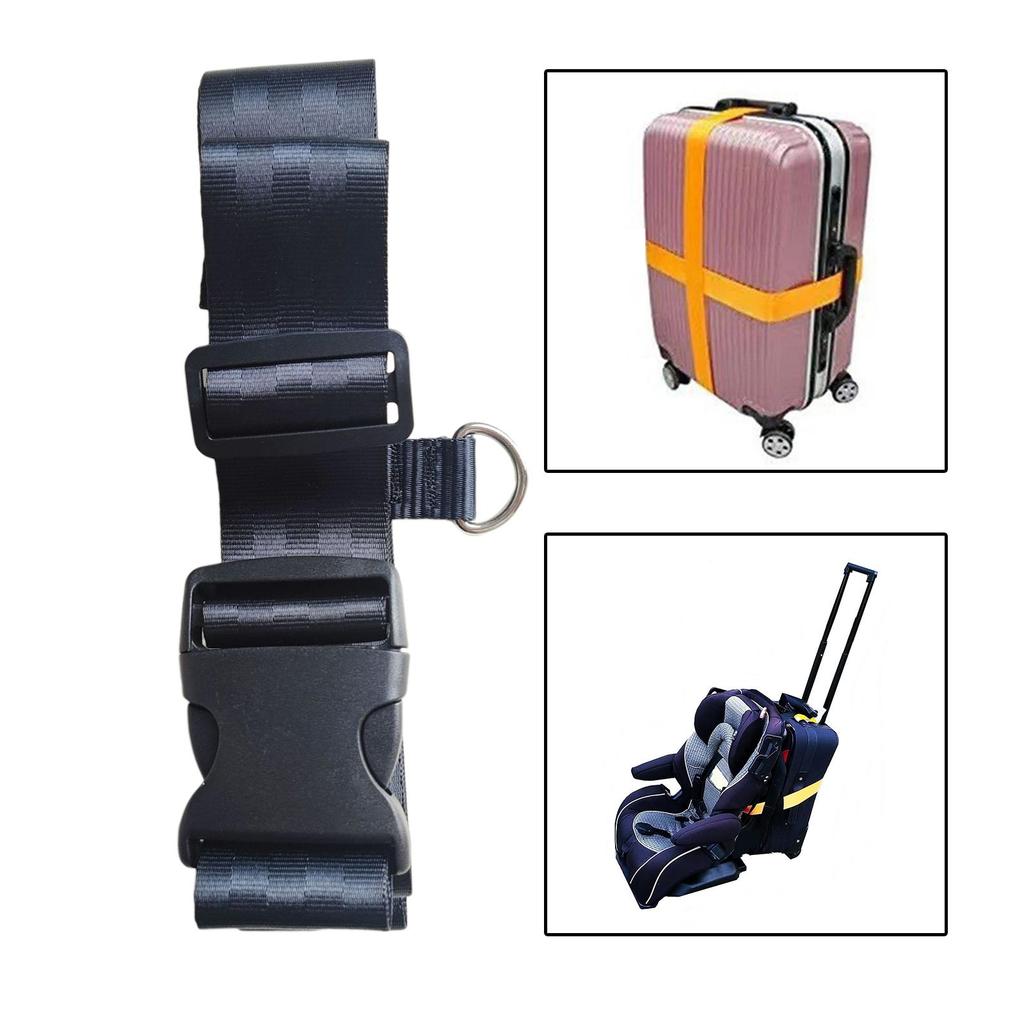 Luggage Strap with Easy Release Buckle for Travel And Outdoor Activities
