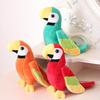 Peluche Pappagallo Ara Carino Simulazione Bambola Morbida Uccello Peluche Animale Soffice Regalo Bambini Ragazzi Ragazza Casa Scrivania Decorazione Artistica Ornamento