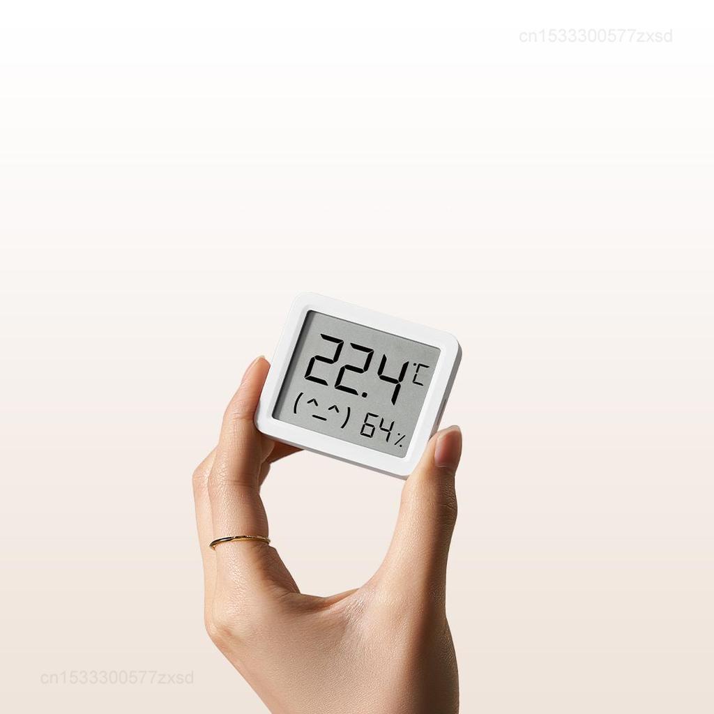 New Mijia Smart Temperature Humidity Sensor 3 Mini Digital Hygrometer Humidity Meter Weather Station Work with Mi Home APP