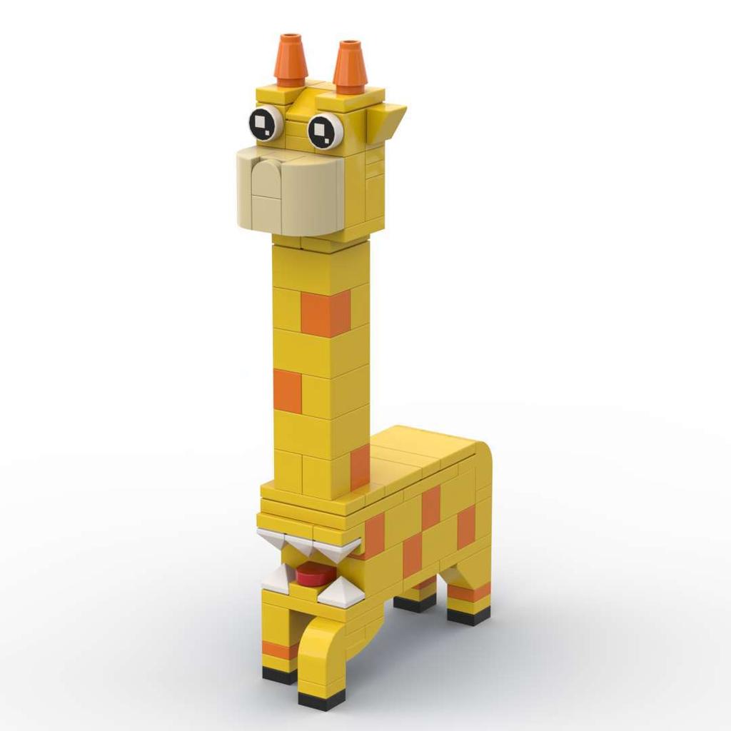 3D dětský blok plastový herní designér pro dospívající a děti Garten of Banban