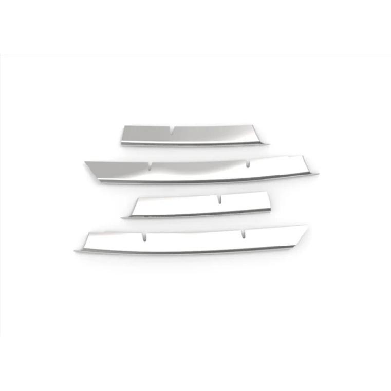 For Suzuki Fronx WDB3S WEB3S 2025 2026 Stainless Steel Front Grille Accent Cover Lower Mesh Trim Molding Styling Bezel Garnish