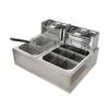 Lilang Commercial Dual Tank Electric Fryer with Oden Function
