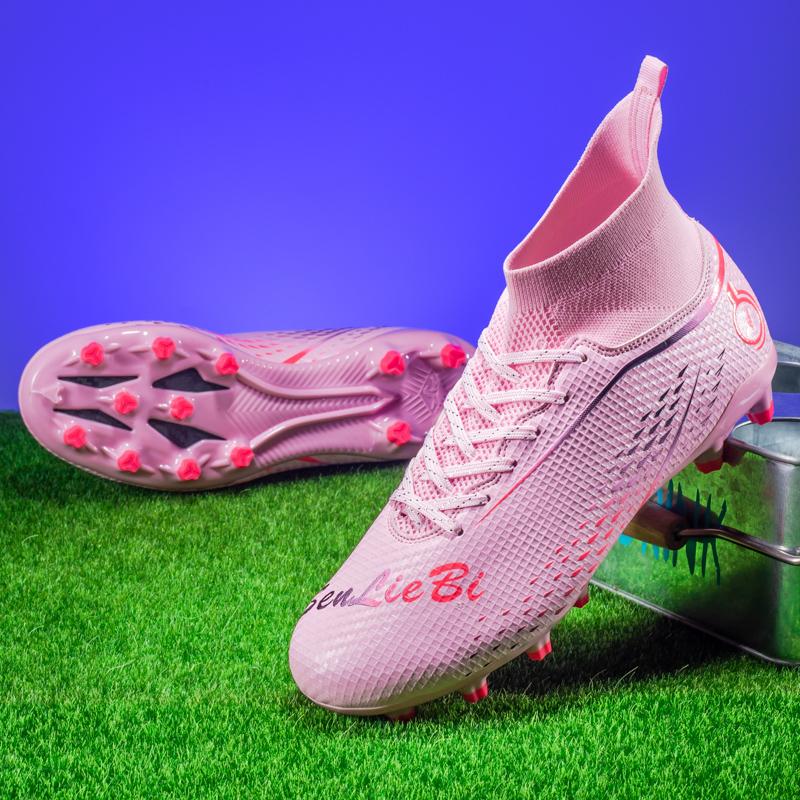 Unisex shoes Football Shoes Outdoor Long Nail Sports Football Boots Large Size Youth Sports Kids Football Boots