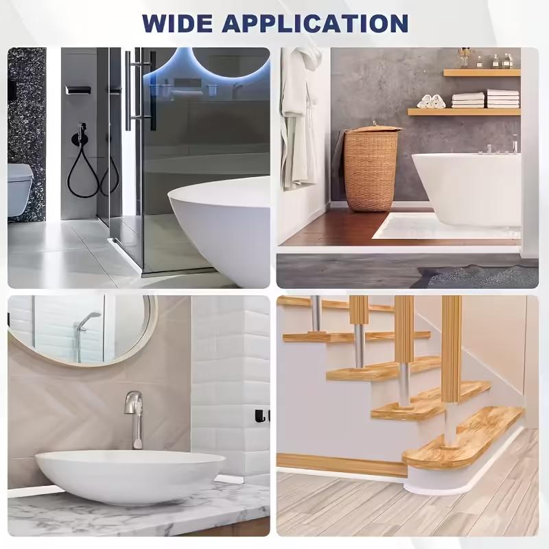 1PC 1/3meters Self-adhesive Wall Inner Corner Line Edge Decorative Strip DIY Home Decoration