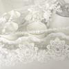 Round Square Lace Tablecloth Cover Towel Embroidered Flower Dustproof Transparent Mesh Yarn White Beautiful Lace Embroidery Pad Cover