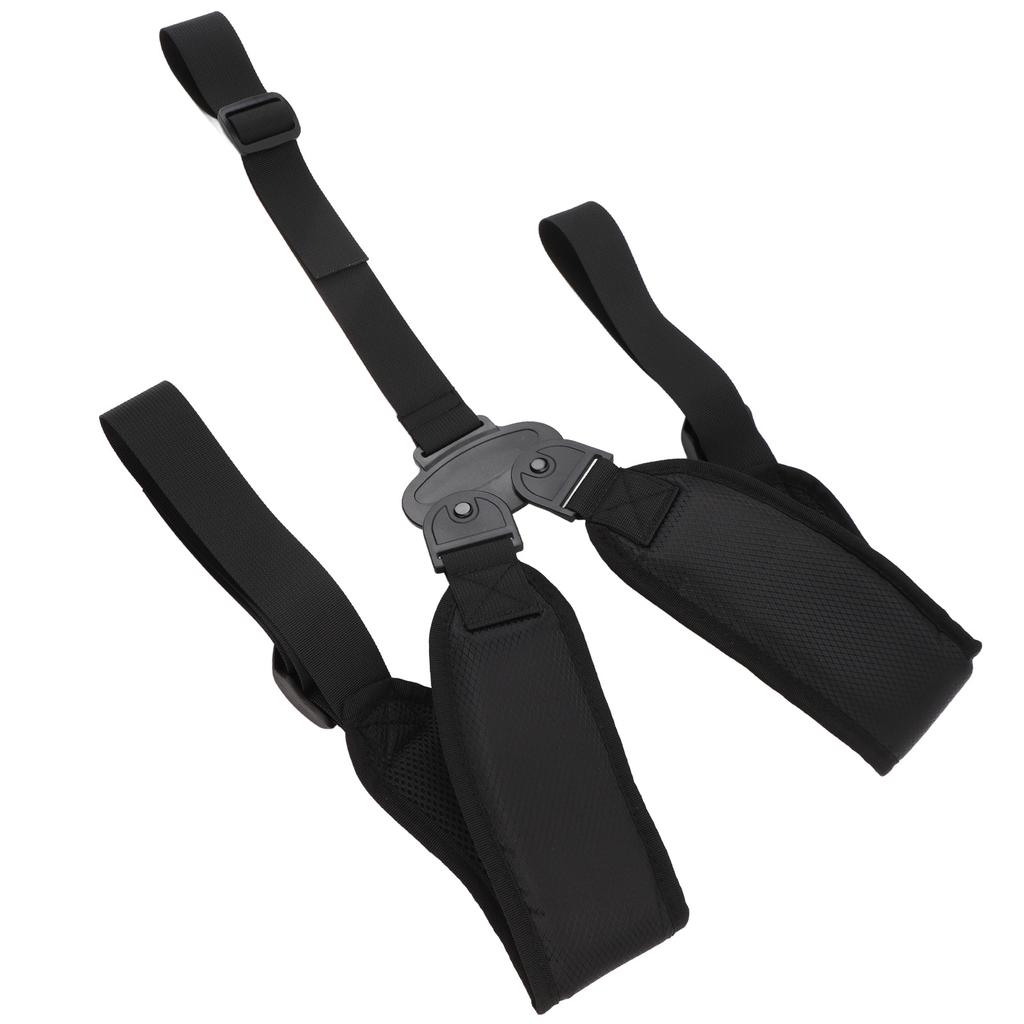 Golf Bag Strap Replacement Ergonomic Anti Slip Comfortable Double Shoulder Adjustable Strap Black