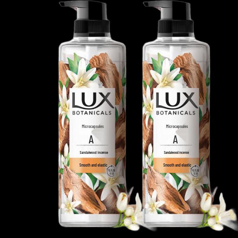 LUX Plant Essential Oil Sandalwood Shower Gel