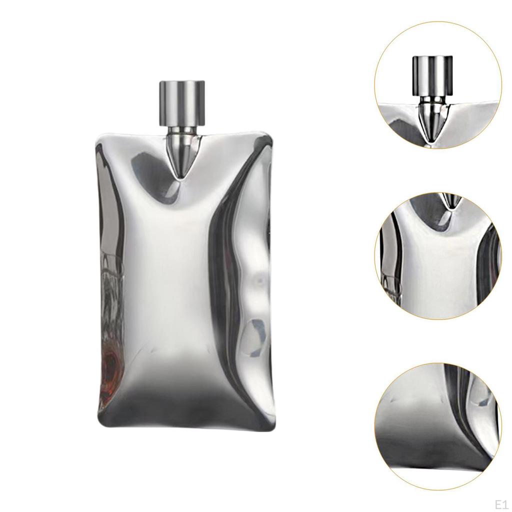 Flask for Man Leak Multipurpose Easy Clean Beer Pocket Vodka Household