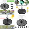 Convenient Solar Powered Floating Fountain Pump For Outdoor Use