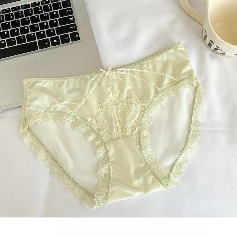 Lenjerie intimă sexy din plasă, confortabilă, prietenoasă cu pielea, respirabilă, pentru femei, primăvară și toamnă, cu dantelă