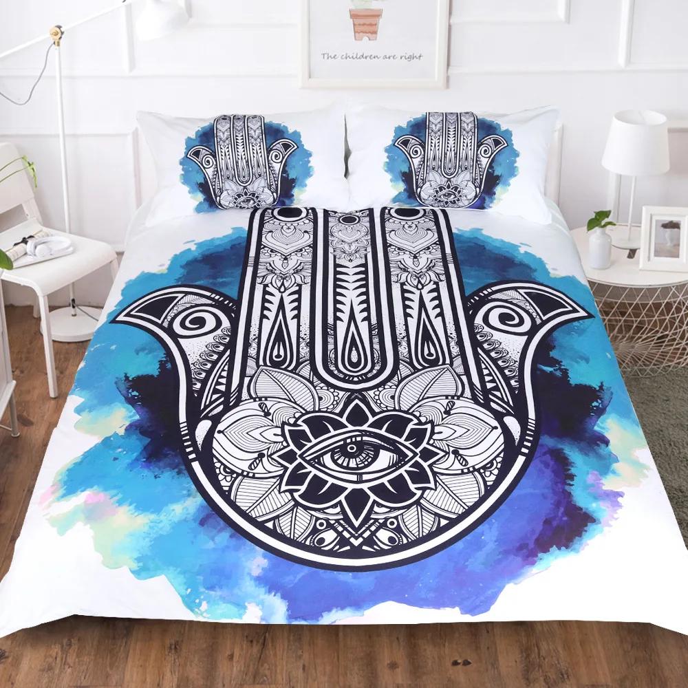 

Ropa De Cama Beddings Printed Palm Lotus Buddha Statue Duvet Cover Sets Duvet Cover 3D King Size Double ,Sigle 200X200 Hot EU single(135x200cm)