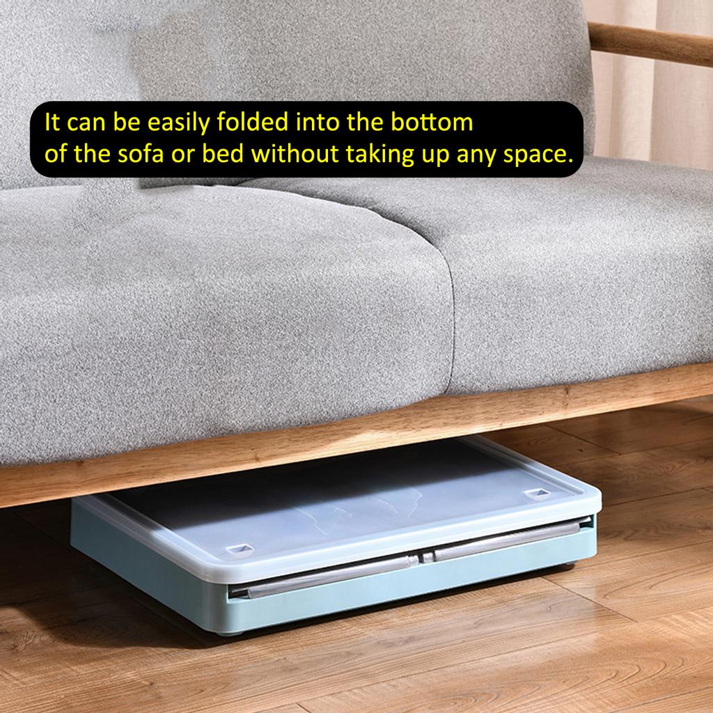 Multi-purpose Folding Storage Box Double Door Large-capacity Packing Toys Clothes Books Organizer With Cover