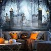 1 Piece Halloween Decoration Banner Indoor and Outdoor Horror Party Decoration Halloween Happy Photo Booth Supplies