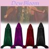 Hocus Pocus 2 Sorcerer Cape Halloween Cosplay Garment For Teens And Adults