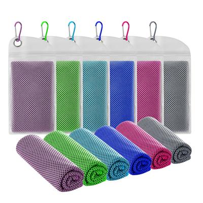Golf Gym Yoga Workout Instant Cooling Quick-Dry Beach Towel Cooling Towel Travel