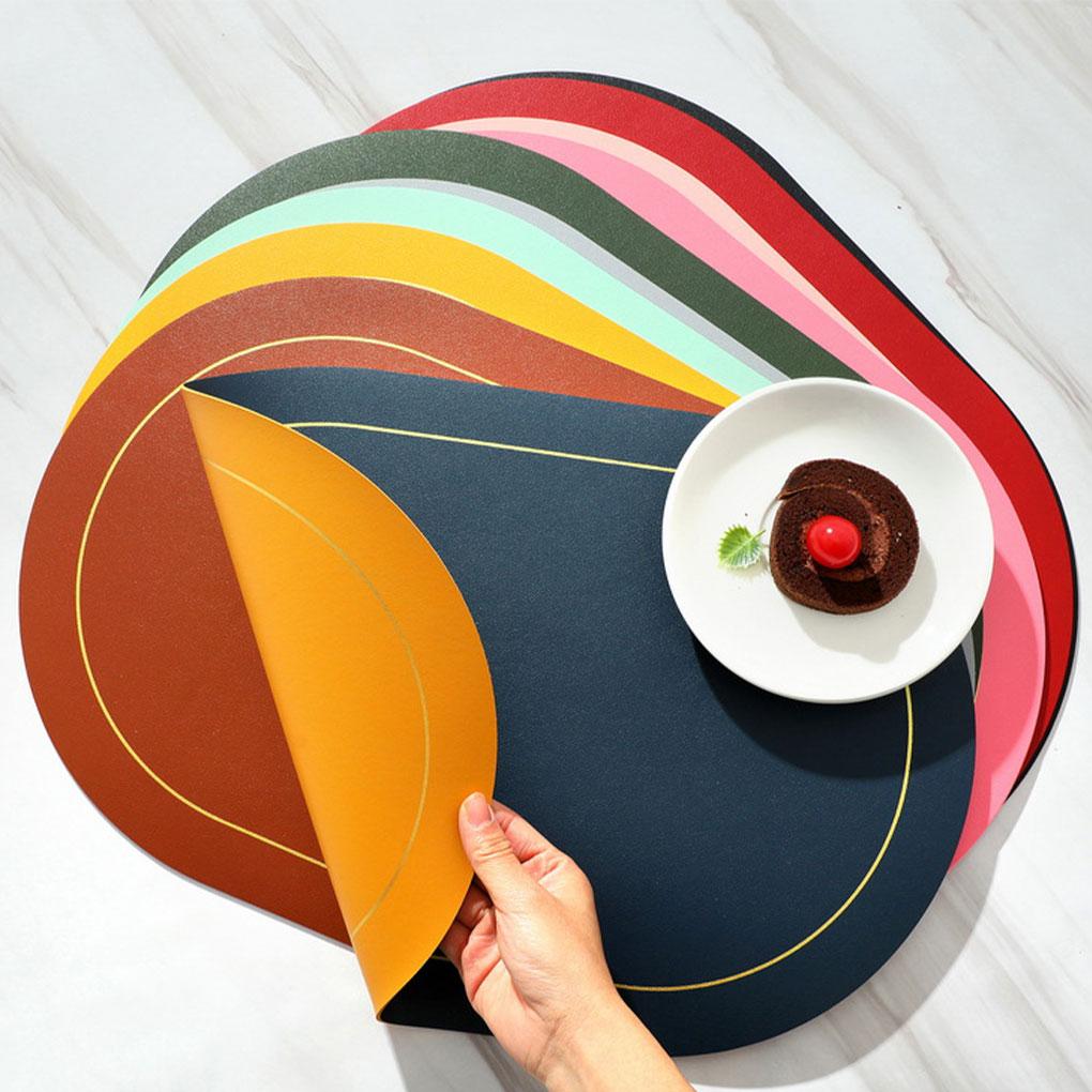 Double-sided Placemat Non-slip And Heat-resistant Easy To Care For Place Mats For Table Table Mats